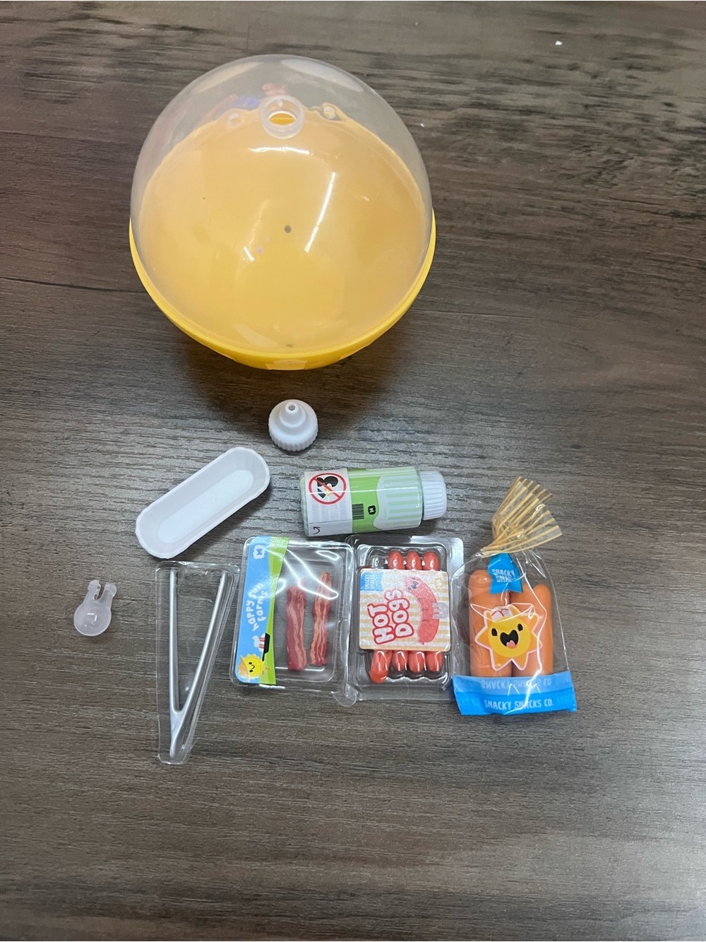 Miniverse Make It Mini – Opened, Unassembled Mini Food Set